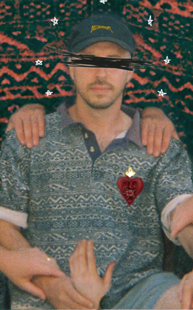 scratched eyes heart